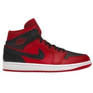 NIKE Air Jordan 1 Mid 'Reverse Bred' Sneakers Size 8.5